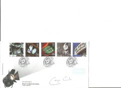 George Cole 1996 Cinema R.M./Cambridge Signed FDC. Good Condition. All signed pieces come with a