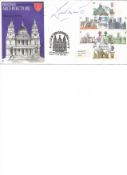 Derek Nimmo 1969 Cathedrals St. Pauls Signed FDC. Good Condition. All signed pieces come with a