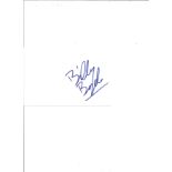 Billy Boyd signed white card. Good Condition. All signed pieces come with a Certificate of