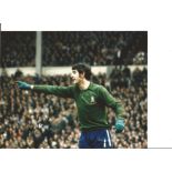 Football Peter Bonetti 10x8 Pictured In Action For Chelsea. Good Condition. All signed pieces come