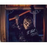 Blowout Sale! Kane Hodder Friday 13th hand signed 10x8 photo. This beautiful hand signed photo is