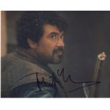 Blowout Sale! Game Of Thrones Miltos Yerolemou hand signed 10x8 photo. This beautiful hand signed