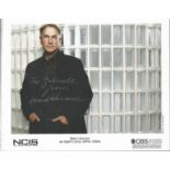Mark Harmon signed 10 x 8 inch colour photo from NCIS dedicated. Good Condition. All signed pieces