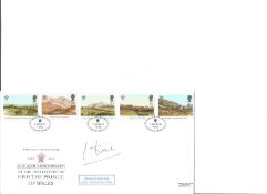 Alec Douglas Home 1994 P of Wales Buckingham Palace. Signed FDC. Good Condition. All signed pieces