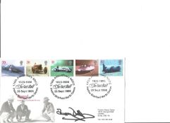 Murray Walker 1998 Speed (The fast ball) Bideford Signed FDC. Good Condition. All signed pieces come