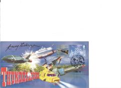 Gerry Anderson 2004 Thunderbirds Cosmo (Scott) S. Signed FDC. Good Condition. All signed pieces come