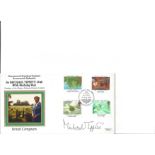 Michael Tippett 1985 Composers Bournemouth Pilgrim Signed FDC. Good Condition. All signed pieces