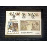 £10 banknote Mercury 1993 Christmas official FDC. Larger cover with complete set of stamps and a