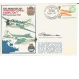 Commanding officer 849 Naval Air Squadron signed RNSC16 cover commemorating the 20th Anniversary