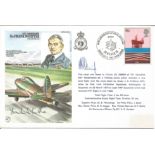 Sir Frank Whittle signed HA23 RAF cover. Flown in Vulcan B2 XM655 101sqn RAF Waddington signed by