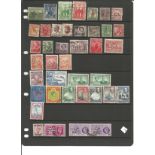 George VI Collection if 70 stamps BCW mint and used Includes Bahrain Australia and Bermuda