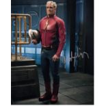 Blowout Sale! The Flash John Wesley Shipp hand signed 10x8 photo. This beautiful hand signed photo