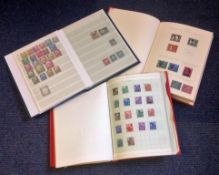 West German 1951 to 1979 used stamps 200+ in stockbook and two hinged albums. Good Condition. We