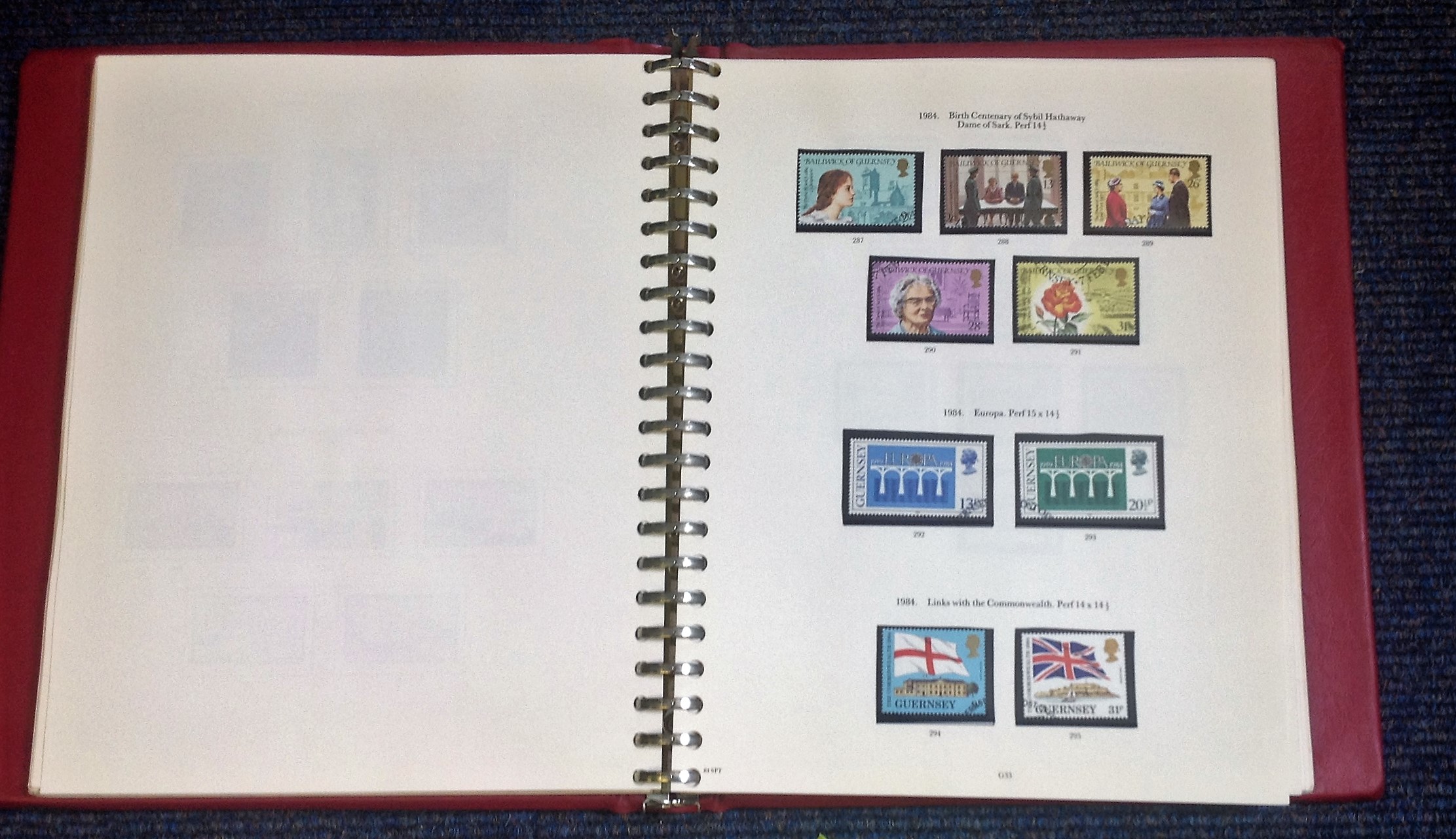 Channel Islands mint stamp collection from 1948 Liberation mainly 1960/70s in Red Stanley Gibbons - Image 5 of 7