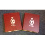 Silver Jubilee 1952 to 1977 Commonwealth Omnibus Issue collection of Mint stamps in Two Red