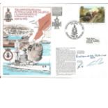 Lieut Gen M C L Wilkins and Major Gen N F Grant signed RNSC(4)13 cover commemorating the 70th