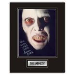 Stunning Display! The Exorcist Eileen Dietz hand signed professionally mounted display. This