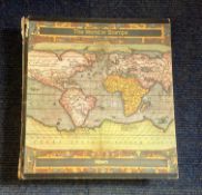 World used Stamps in World in Stamps Album, spine is damaged, 150+ pages mainly used hinged from all