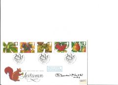 Charlie Chester 1993 Autumn Cambridge Cover Signed FDC. Good Condition. All signed pieces come