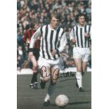 Football Len Cantello 12x8 signed colour photo pictured in action for West Brom. Good Condition. All