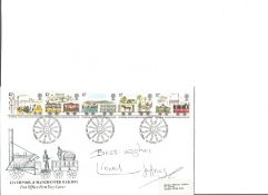 Lionel Jeffries 1980 Railways Signed FDC. Good Condition. All signed pieces come with a