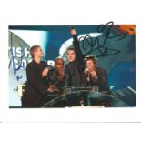 Blue signed 10x8 colour photo. Good Condition. All signed pieces come with a Certificate of