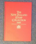 New Zealand 1985 stamp collection book of stamps on hagner pages in illustrated descriptive pages.