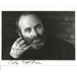 Bob Hoskins signed 8x6 black and white photo. Comes with accompanying letter. Good Condition. All