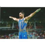 Louis Smith Signed Olympic Gymnast 8x12 Photo. Good Condition. All signed pieces come with a