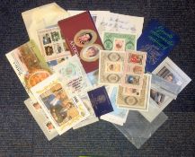 Charles and Diana Worldwide collection of mint stamps, stamp booklets high cat value. Good