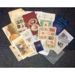 Charles and Diana Worldwide collection of mint stamps, stamp booklets high cat value. Good