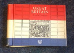 GB stamps in Stanley Gibbons Great Britain special stamps album. Mainly used all hinged with Page of