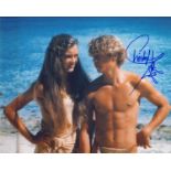 Blowout Sale! Blue Lagoon Christopher Atkins hand signed 10x8 photo. This beautiful hand signed