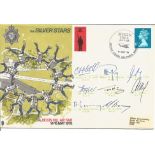 Biggin Hill Air Fair, The Silver Stars cover signed by Captain O T Hall, Major T H Ridgway, Major