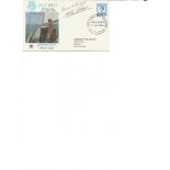 Alec Rose 1968 Portsmouth Welcomes 4d.Defin £25 S. Signed FDC. Good Condition. All signed pieces