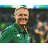 Joe Schmidt Signed Ireland Rugby 8x10 Photo. Good Condition. All signed pieces come with a