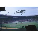 Geoff Hurst Signed England 1966 World Cup Memories14x18 Photo. Good Condition. All signed pieces