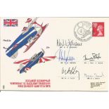British Team signed World Aerobatic Championships in Kiev cover. Signatures include Mr N M Williams,