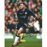 Finn Russell Signed Scotland Rugby 8x10 Photo. Good Condition. All signed pieces come with a