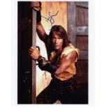 Blowout Sale! Hercules Kevin Sorbo hand signed 10x8 photo. This beautiful hand signed photo