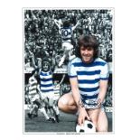 Stan Bowles Signed Queens Park Rangers 12x16 Montage Photo. Good Condition. All signed pieces come