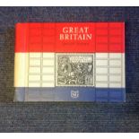 GB mint and used stamp collection in nice Stanley Gibbons Great Britain Special stamp album. In