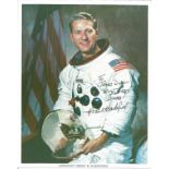 Henry Hank Hartsfield (1933-2014) Signed Apollo Astronaut 8x10 Photo. Good Condition. All signed