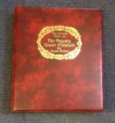 Life and Times of the Queen Mother Crown Agents Commonwealth Mint Stamp collection in Red Album.