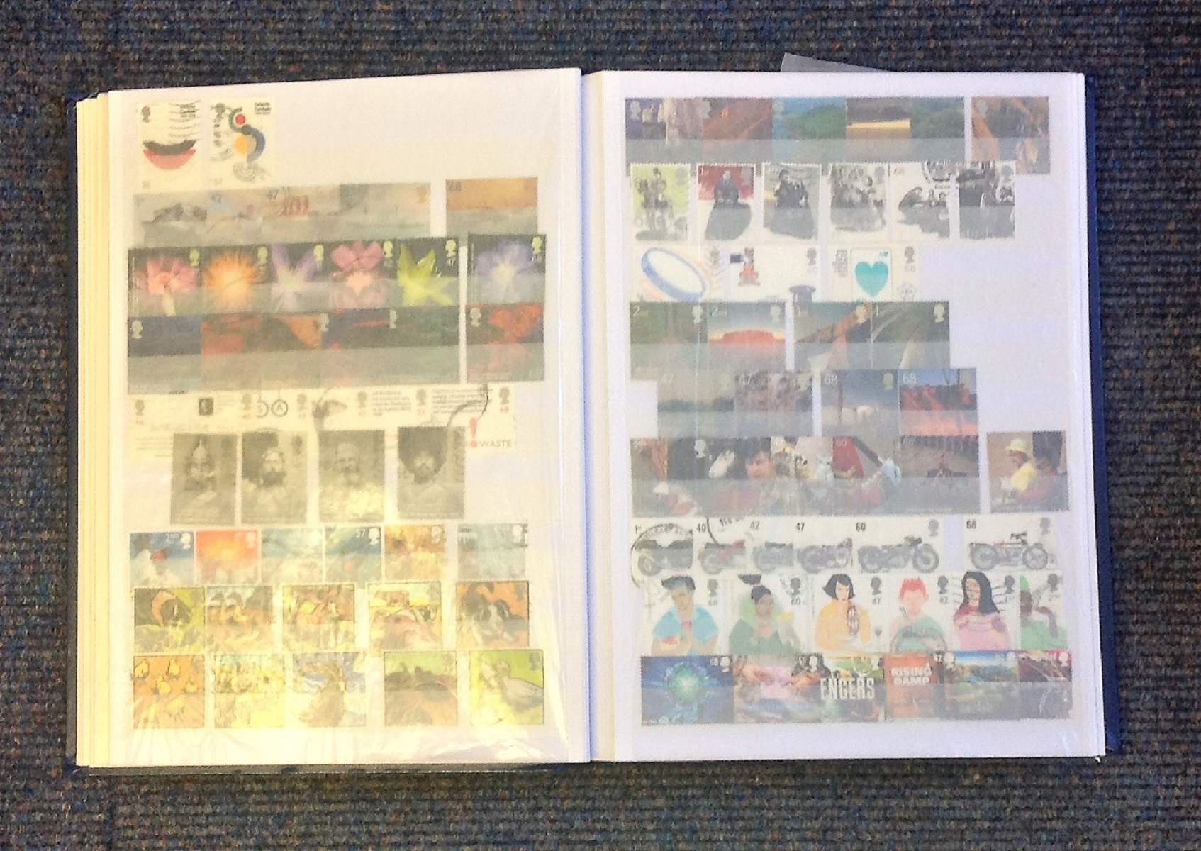 GB used stamps 25 pages in nearly new large stockbook, 1998 to 2008. Good Condition. We combine - Image 5 of 5