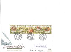 Ian McKellen 1985 Shakespeare Globe Bankside Signed FDC. Good Condition. All signed pieces come with