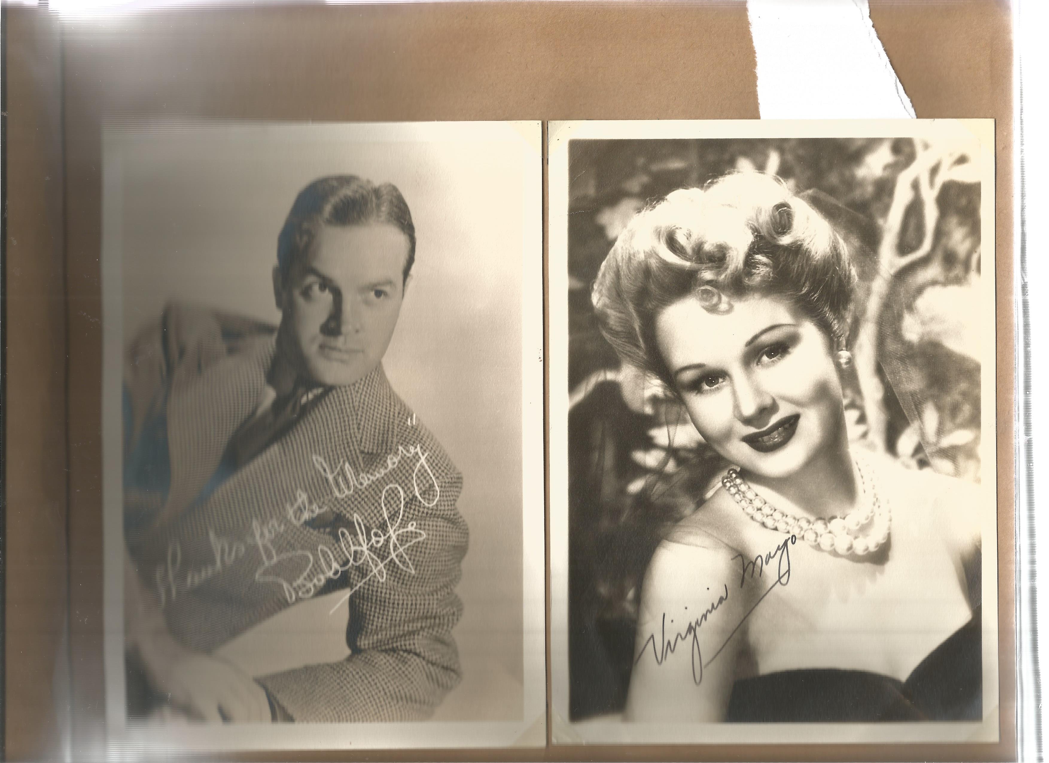 Vintage Entertainment photo album with mainly PREPRINTED autographs, few unknown are hand signed and