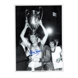 David Sadler Signed 1968 Manchester United European Cup 12x16 Photo. Good Condition. All signed
