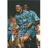 Micky Quinn Coventry City Signed 10 x 8 inch football photo. Good Condition. All signed pieces