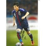 Ryo Miyaichi Japan Signed 12 x 8 inch football photo. Good Condition. All signed pieces come with